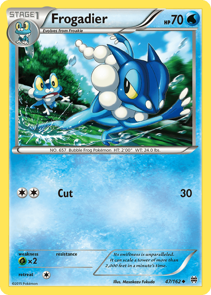 Frogadier (47/162) [XY: BREAKthrough] (Online Only)