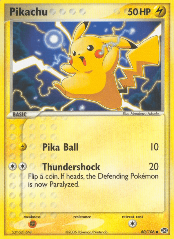 Pikachu (60/106) [EX: Emerald] (Online Only)