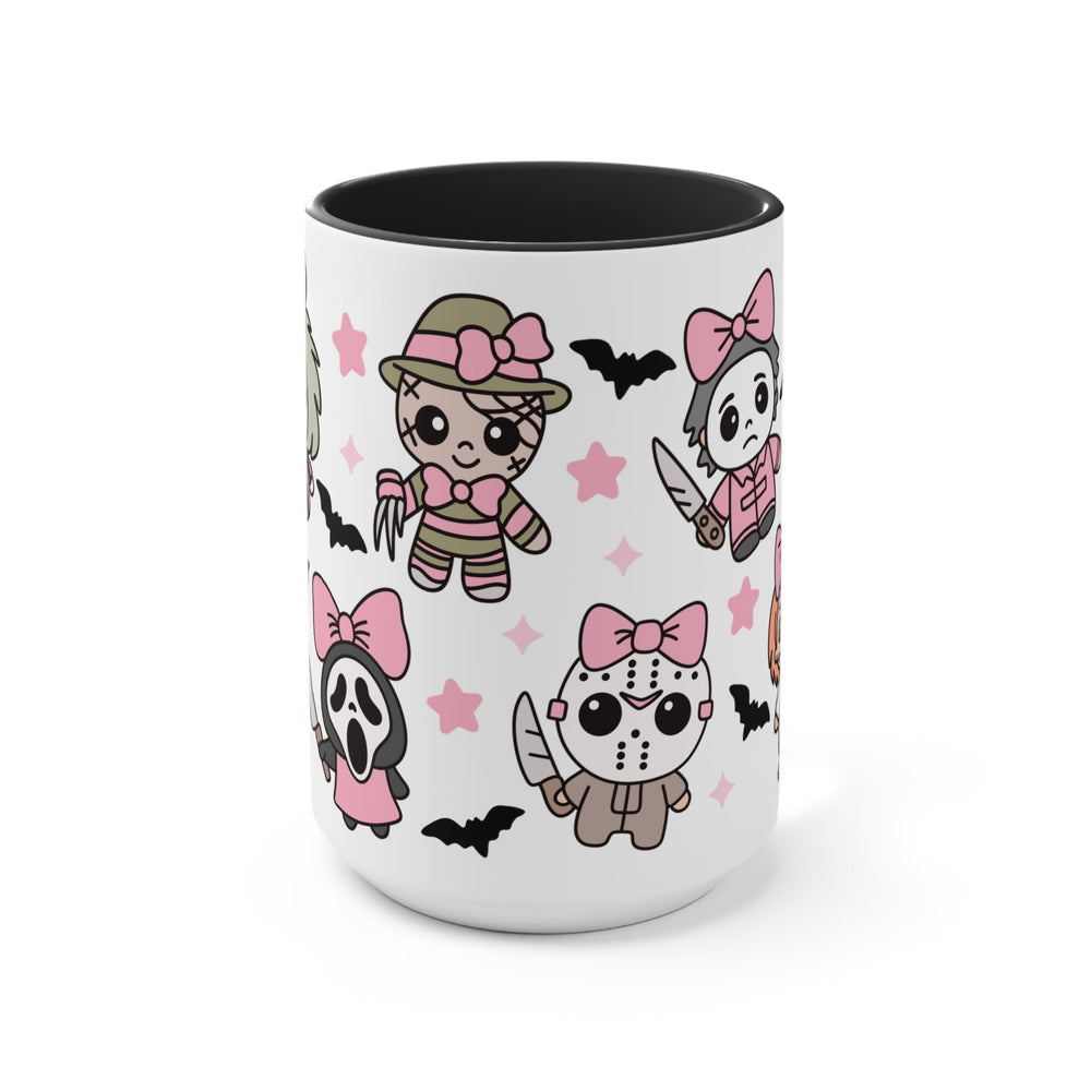 Chibi Killers Pastel Pink Halloween Mug (ONLINE ORDER ONLY)