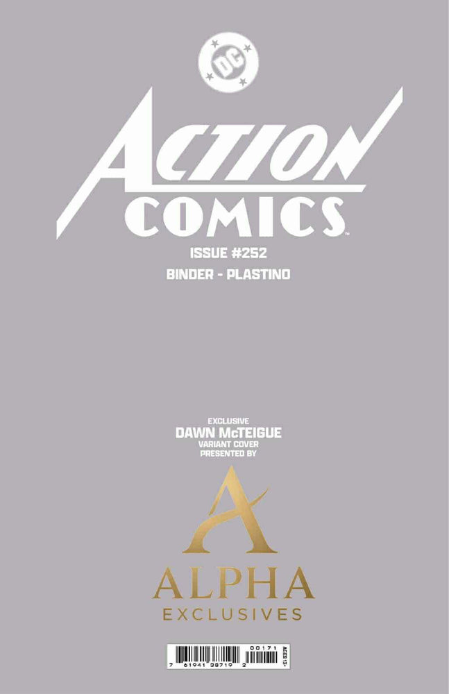 ACTION COMICS #252 FACSIMILE DAWN MCTEIGUE EXCLUSIVE VAR (11/2025) (ONLINE ORDER ONLY)