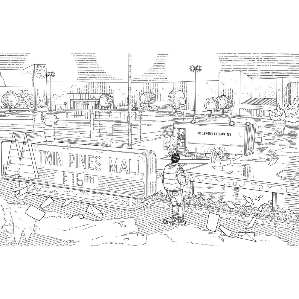 Back to the Future: The Official Coloring Book (ONLINE ORDER ONLY)