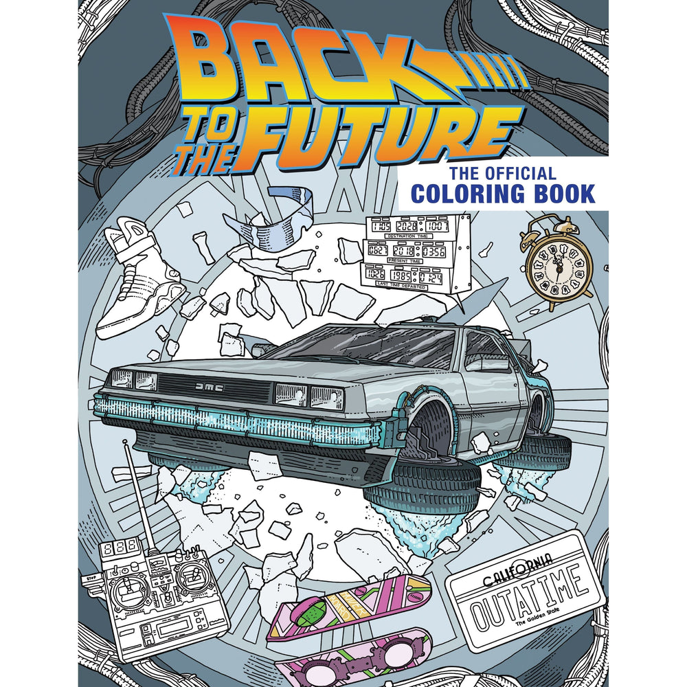 Back to the Future: The Official Coloring Book (ONLINE ORDER ONLY)