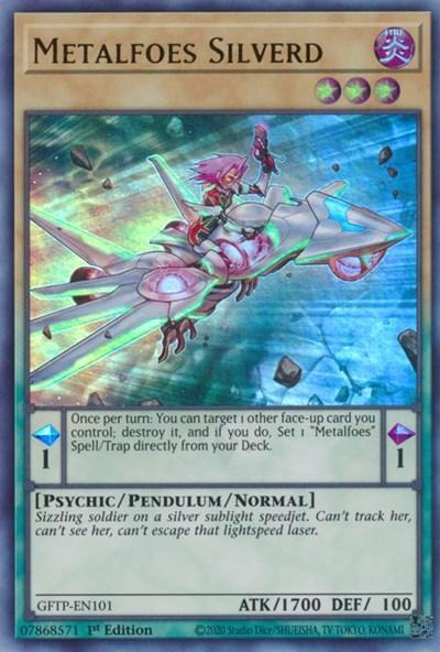 Metalfoes Silverd [GFTP-EN101] Ultra Rare (ONLINE ORDER ONLY)