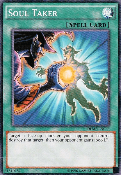 Soul Taker [DEM2-EN016] Common (ONLINE ORDER ONLY)