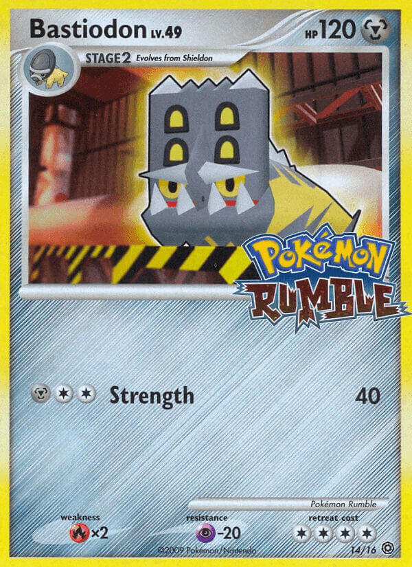 Bastiodon (14/16) [Pokémon Rumble] (Online Only)