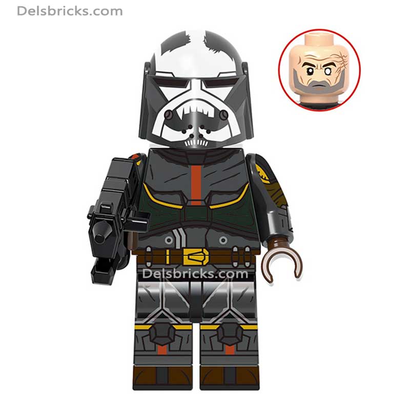 Wrecker The bad Batch Star Wars Lego Minifigures Custom Toys (ONLINE ORDER ONLY)