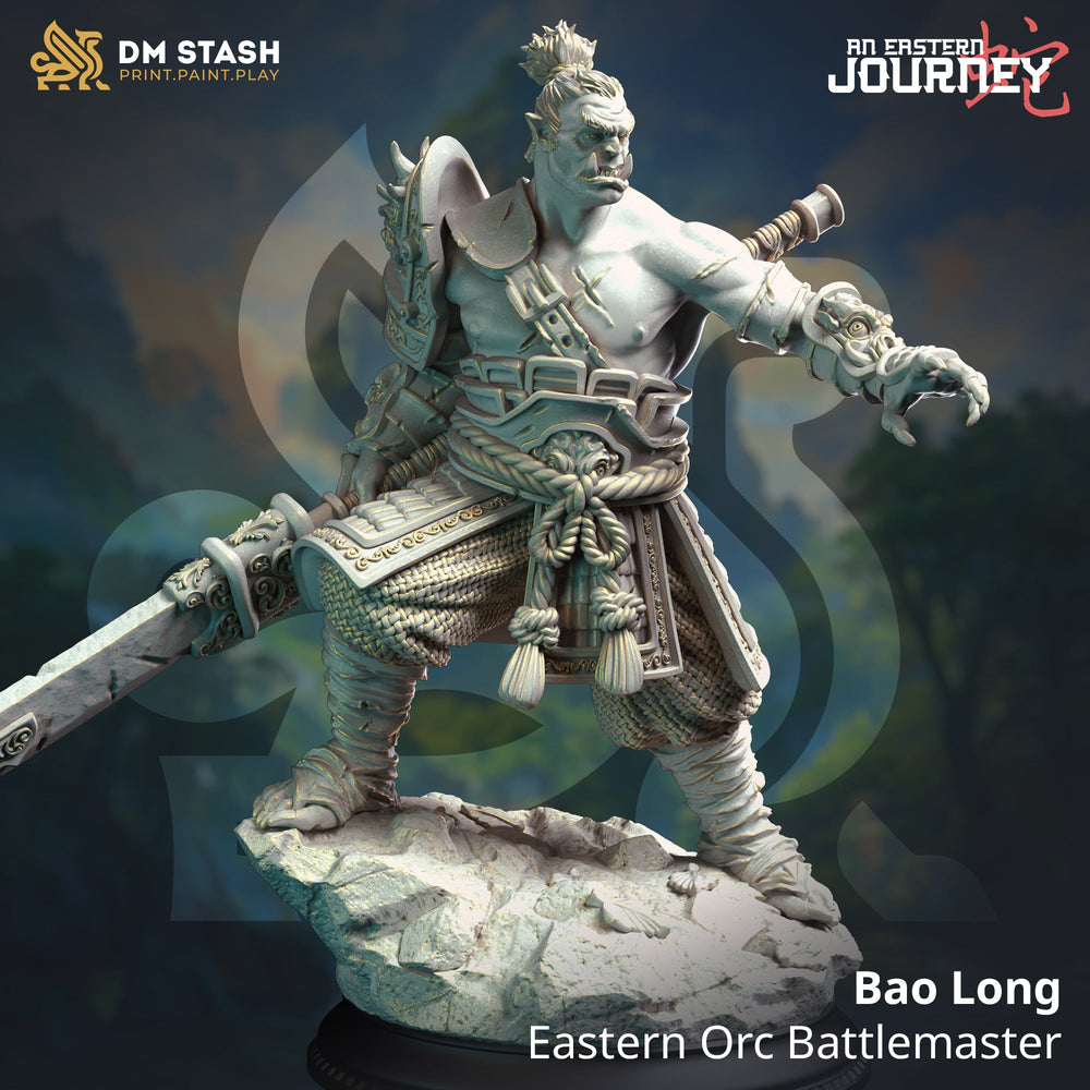 Bao Long, Eastern Orc Battlemaster (Male Orc Fighter) (Online Only)