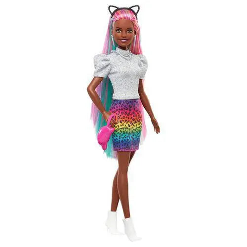 Barbie Leopard Rainbow Hair Doll #2 (ONLINE ORDER ONLY)