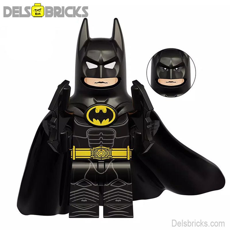 Batman Michael Keaton Lego Minifigures Custom Toys 15 (ONLINE ORDER ONLY)