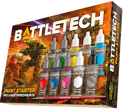 Battletech Paint Starter Set (ONLINE ORDER ONLY)