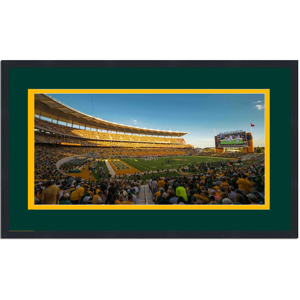 Framed McLane Stadium Baylor Bears 16x24 NCAA Football Photo Professionally Matted (ONLINE ORDER ONLY)