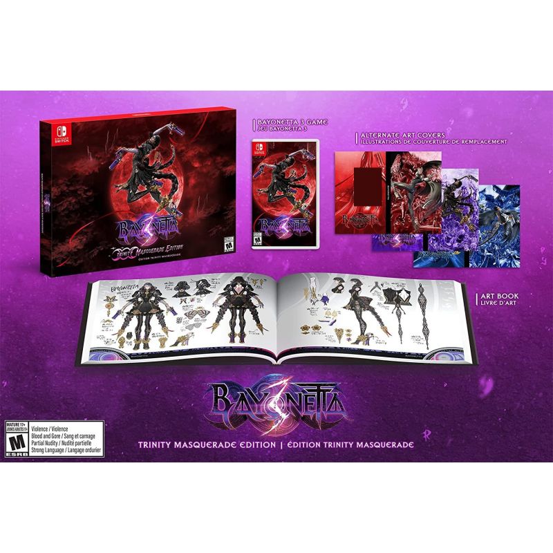 Bayonetta 3: Trinity Masquerade Edition (Nintendo Switch) (ONLINE ORDER ONLY)