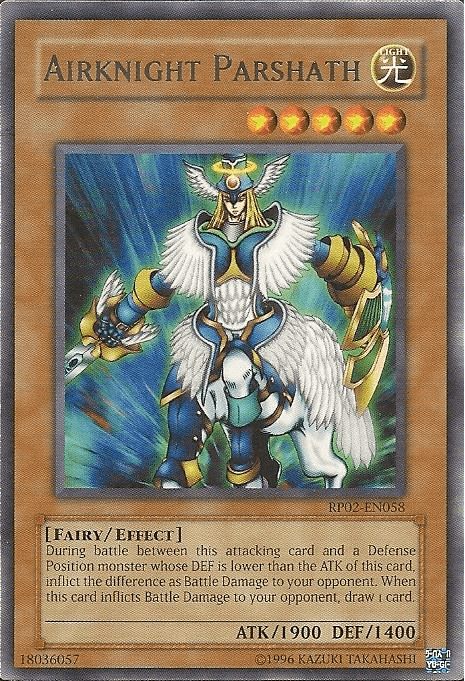 Airknight Parshath [RP02-EN058] Rare (ONLINE ORDER ONLY)