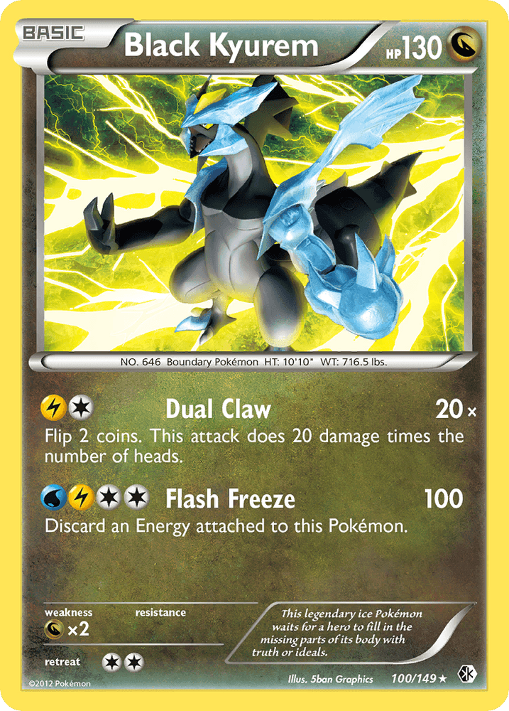 Black Kyurem (100/149) [Black & White: Boundaries Crossed] (Online Only)