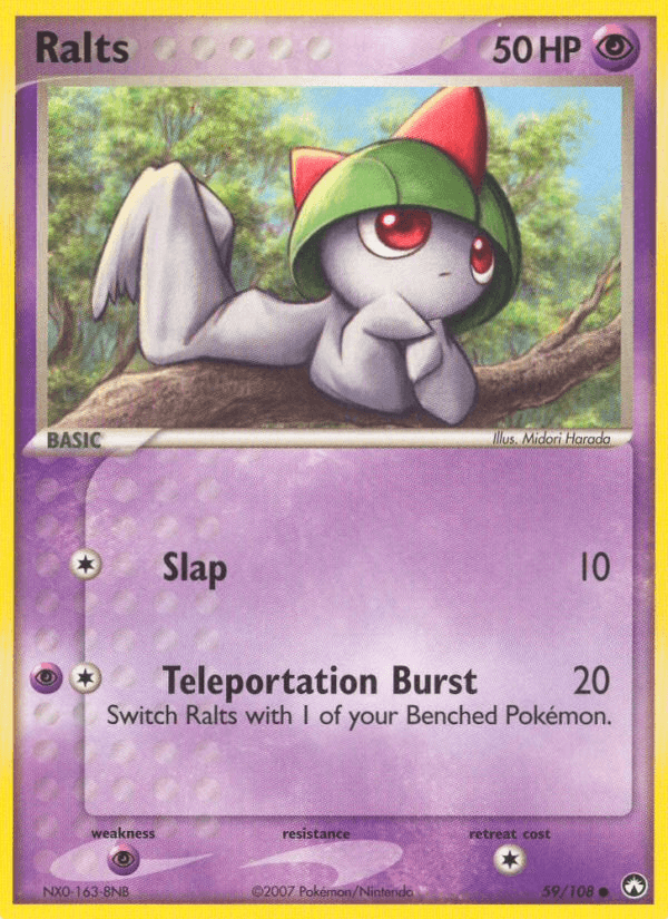 Ralts (59/108) [EX: Power Keepers] (Online Only)