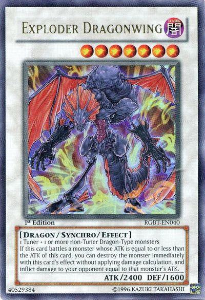 Exploder Dragonwing [RGBT-EN040] Ultra Rare (ONLINE ORDER ONLY)