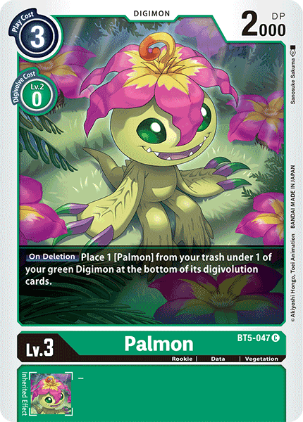 Palmon [BT5-047] [Battle of Omni] (ONLINE ORDER ONLY)
