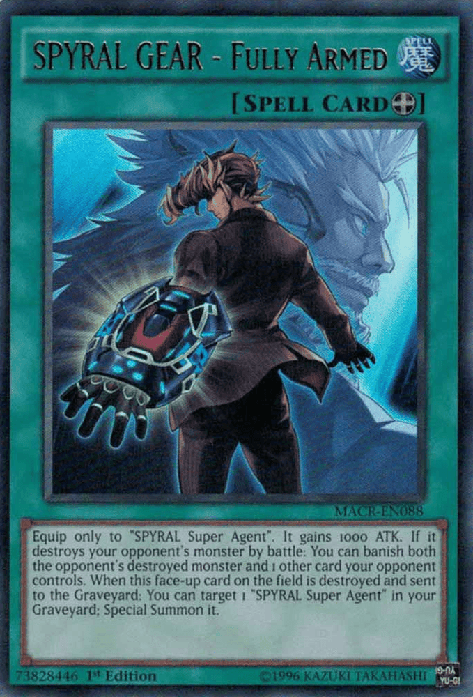 SPYRAL GEAR - Fully Armed [MACR-EN088] Ultra Rare (ONLINE ORDER ONLY)