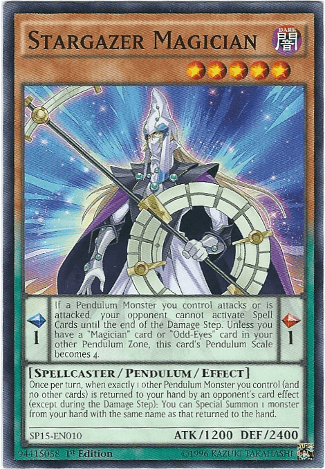 Stargazer Magician [SP15-EN010] Common (ONLINE ORDER ONLY)