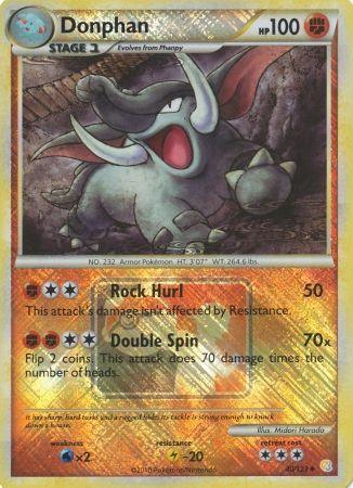 Donphan (40/123) (League Promo) [HeartGold & SoulSilver: Base Set] (Online Only)