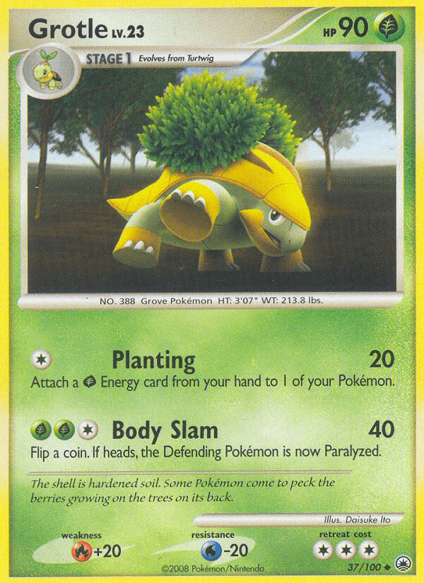 Grotle (37/100) [Diamond & Pearl: Majestic Dawn] (Online Only)