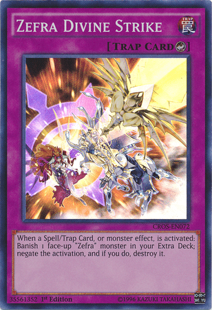 Zefra Divine Strike [CROS-EN072] Super Rare (ONLINE ORDER ONLY)