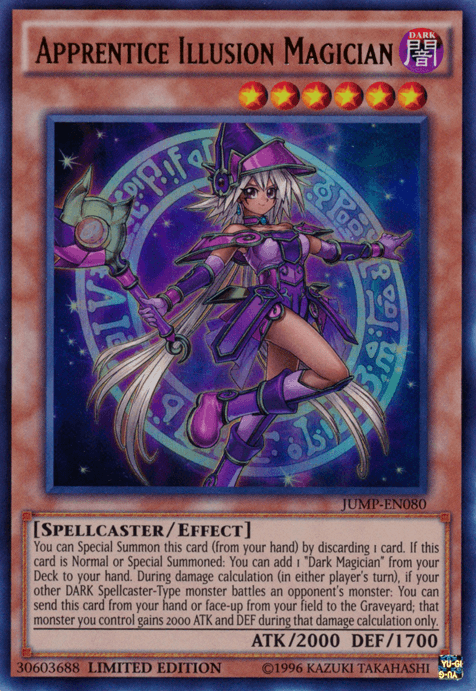Apprentice Illusion Magician [JUMP-EN080] Ultra Rare (ONLINE ORDER ONLY)