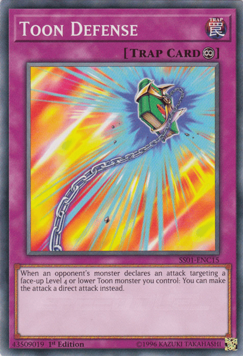 Toon Defense [SS01-ENC15] Common (ONLINE ORDER ONLY)