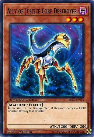 Ally of Justice Core Destroyer [SBSC-EN036] Common (ONLINE ORDER ONLY)