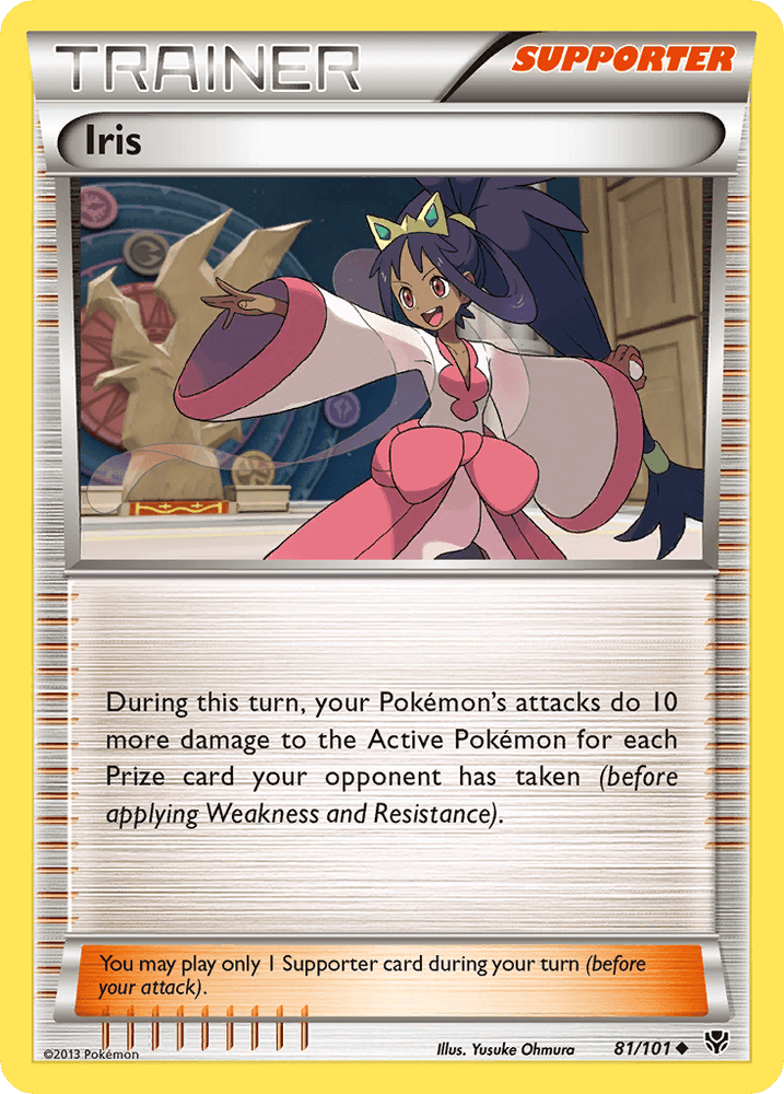 Iris (81/101) [Black & White: Plasma Blast] (Online Only)