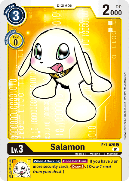 Salamon [EX1-025] [Classic Collection] (ONLINE ORDER ONLY)