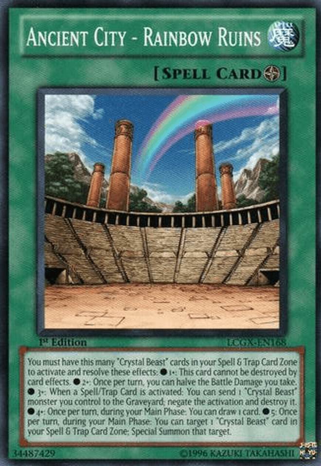 Ancient City - Rainbow Ruins [LCGX-EN168] Common (ONLINE ORDER ONLY)