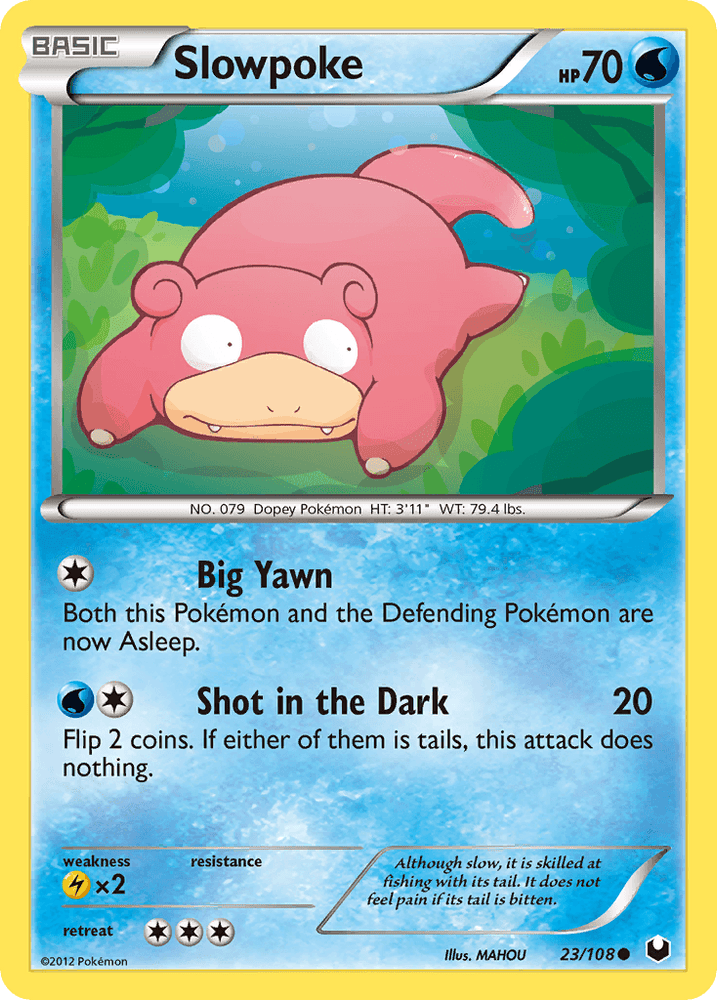 Slowpoke (23/108) [Black & White: Dark Explorers] (Online Only)