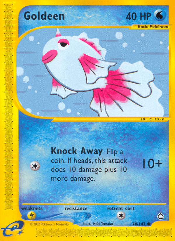 Goldeen (78/147) [Aquapolis] (Online Only)