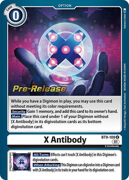 X Antibody [BT9-109] [X Record Pre-Release Promos] (ONLINE ORDER ONLY)