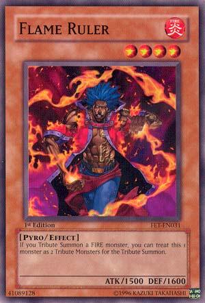 Flame Ruler [FET-EN031] Common (ONLINE ORDER ONLY)