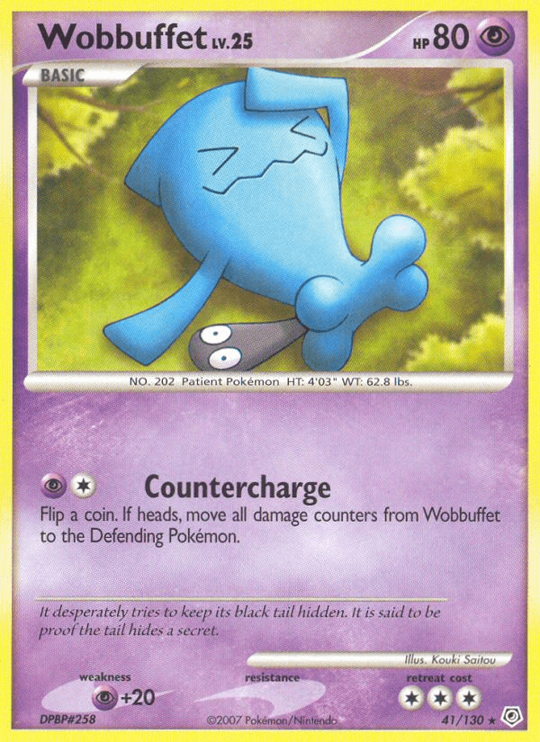 Wobbuffet (41/130) [Diamond & Pearl: Base Set] (Online Only)
