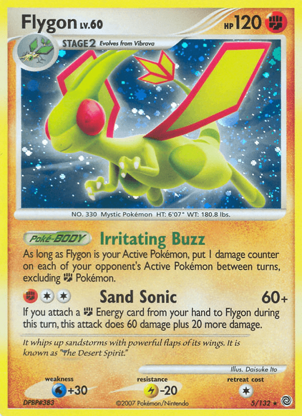 Flygon (5/132) [Diamond & Pearl: Secret Wonders] (Online Only)