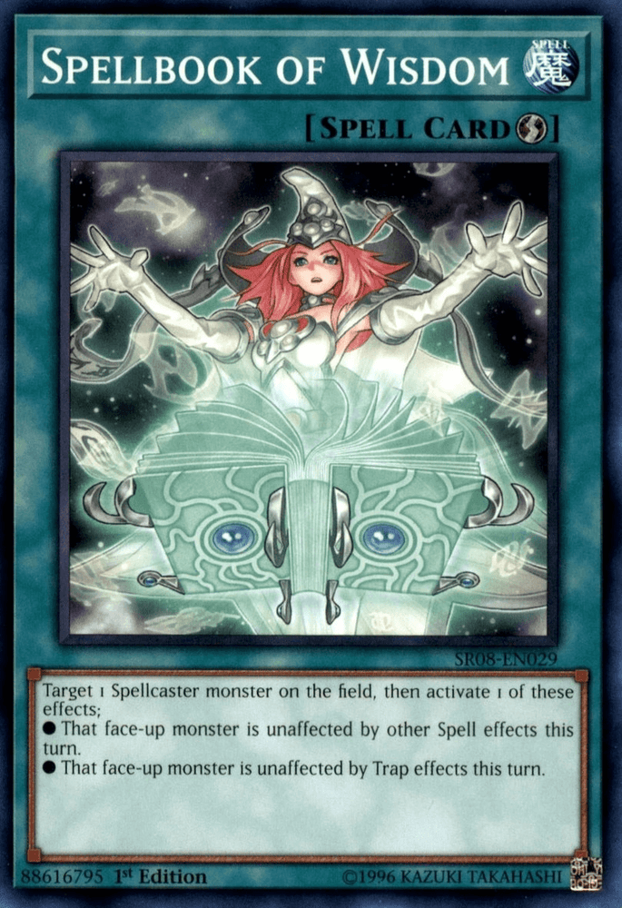 Spellbook of Wisdom [SR08-EN029] Common (ONLINE ORDER ONLY)