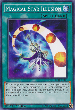 Magical Star Illusion [NECH-EN058] Common (ONLINE ORDER ONLY)