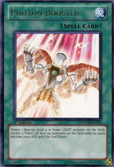Photon Booster [PHSW-EN052] Rare (ONLINE ORDER ONLY)