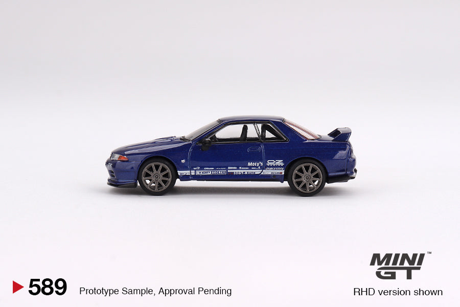 Mini-GT Nissan Skyline GT-R Top Secret VR32 Metallic Blue #589 1:64 MGT00589 (ONLINE ORDER ONLY)