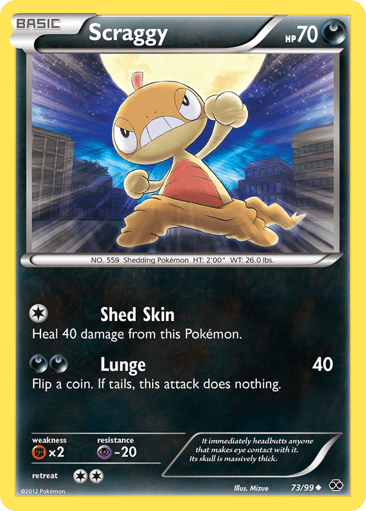 Scraggy (73/99) [Black & White: Next Destinies] (Online Only)