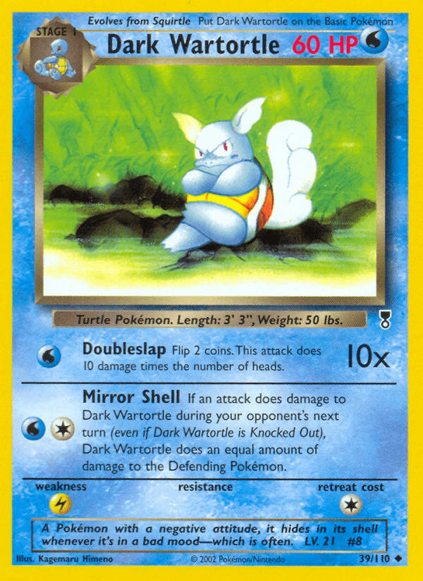 Dark Wartortle (39/110) [Legendary Collection] (Online Only)