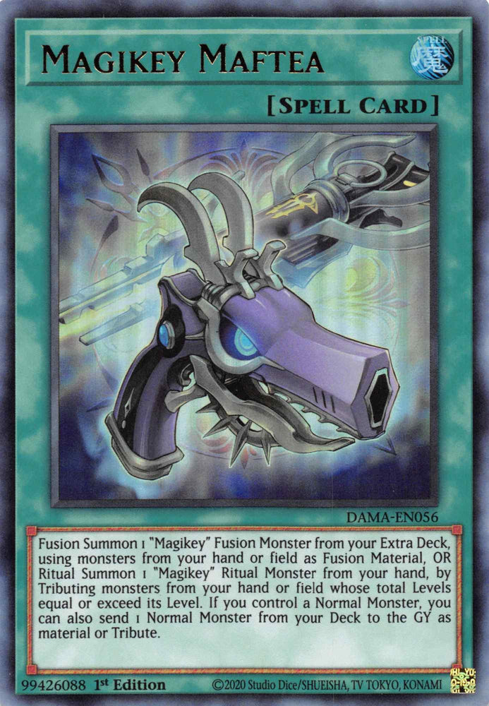 Magikey Maftea [DAMA-EN056] Ultra Rare (ONLINE ORDER ONLY)