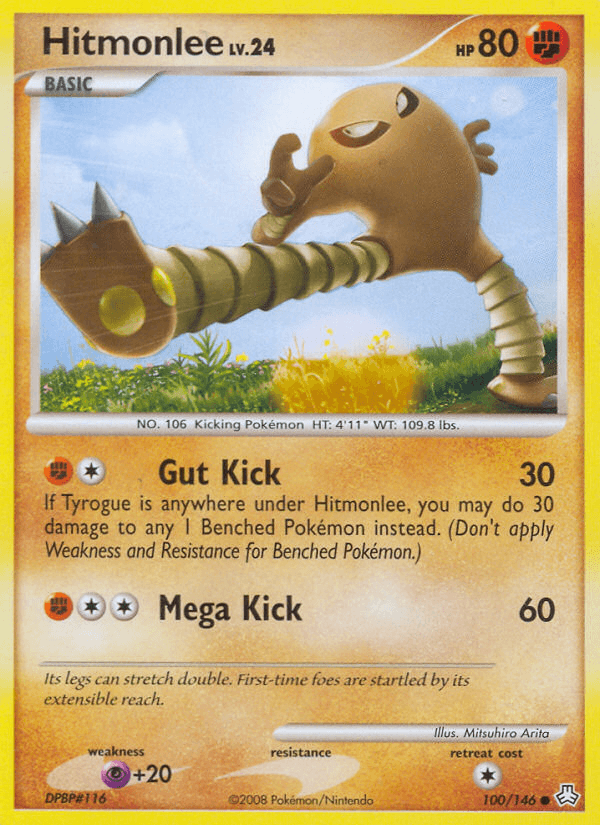 Hitmonlee (100/146) [Diamond & Pearl: Legends Awakened] (Online Only)