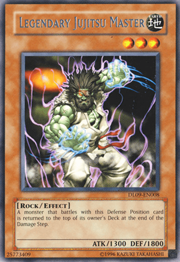 Legendary Jujitsu Master (Silver) [DL09-EN008] Rare (ONLINE ORDER ONLY)