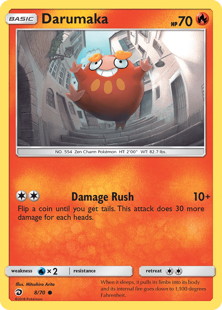 Darumaka (8/70) [Sun & Moon: Dragon Majesty] (Online Only)