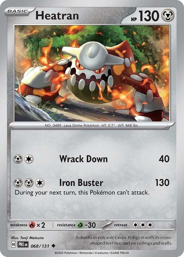 Heatran (068/131) [Scarlet & Violet: Prismatic Evolutions] (Online Only)