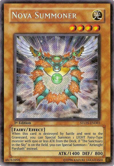 Nova Summoner [STON-EN065] Secret Rare (ONLINE ORDER ONLY)